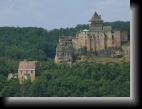 Castelnaud-la-Chapelle (24), le 15 juill. 2010
Vue générale du fameux château-fort.