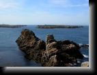 Ouessant, le 8 sept. 2006
L'île Keller à droite et au fond à gauche, le Créac'h.