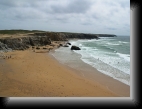 Quiberon, le 20 avr. 2006
La plage de Port Blanc, avec un sable bien jaune !